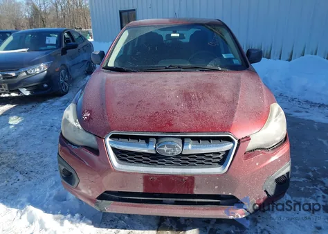 2012 Subaru Impreza 2.0I from USA, damaged, VIN JF1GPAA69CH238721